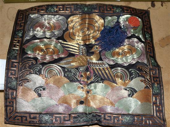 Chinese rank badge, Qing dynasty